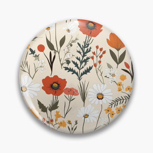 Item preview, Botanical pattern seamless flower vintage designed and sold by PolarInk.