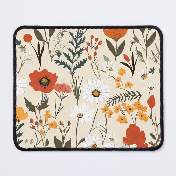 Item preview, Botanical pattern seamless flower vintage designed and sold by PolarInk.