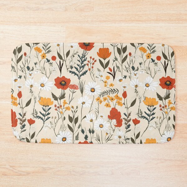 Item preview, Botanical pattern seamless flower vintage designed and sold by PolarInk.