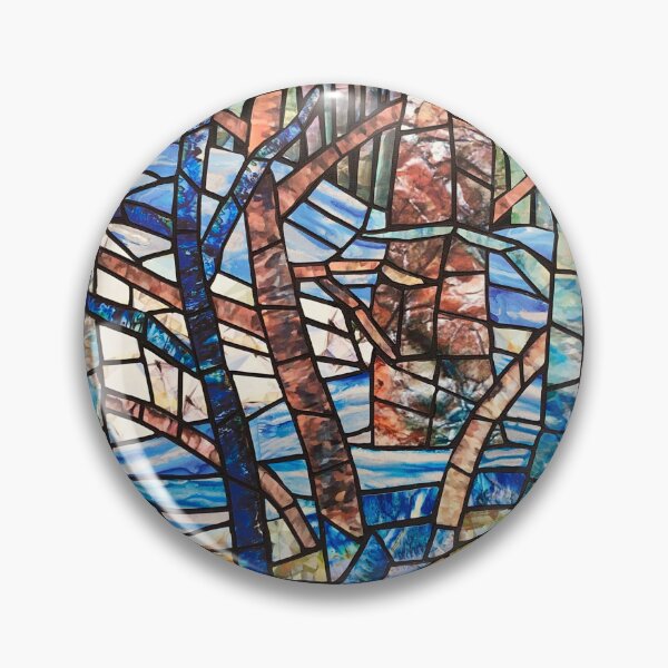 Item preview, Forest in Winter Mosaic designed and sold by Dana Roper.