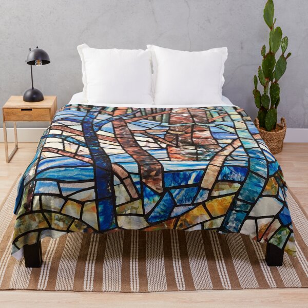 Item preview, Forest in Winter Mosaic designed and sold by Dana Roper.
