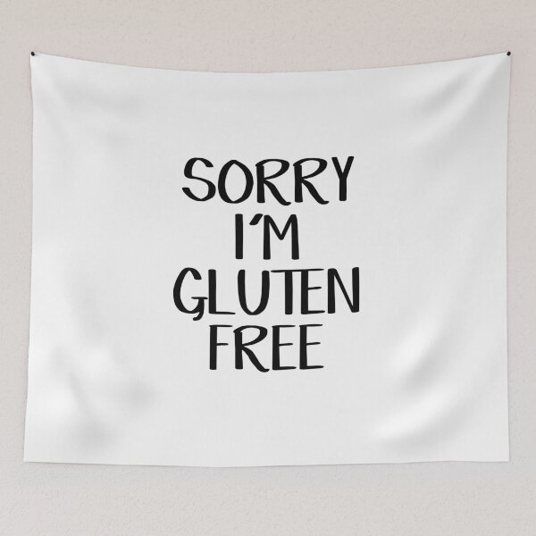 Item preview, Sorry I'm gluten free designed and sold by allthetees.