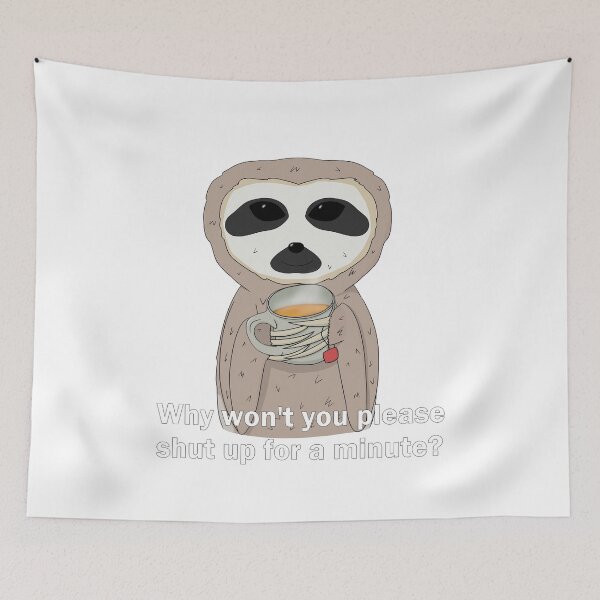 Item preview, Shut up please designed and sold by orangejuice10.