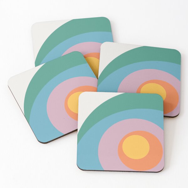 Item preview, Multicolored retro style circles designed and sold by BattaAnastasia.