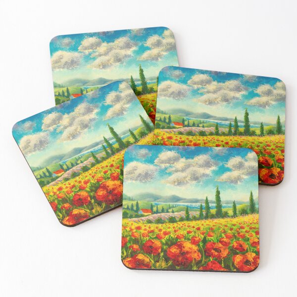 Item preview, Field of Red Poppies designed and sold by Slh69.