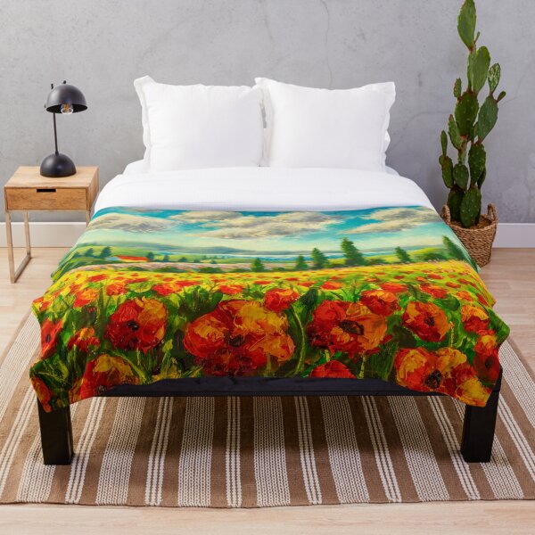 Item preview, Campo de amapolas rojas designed and sold by Slh69.