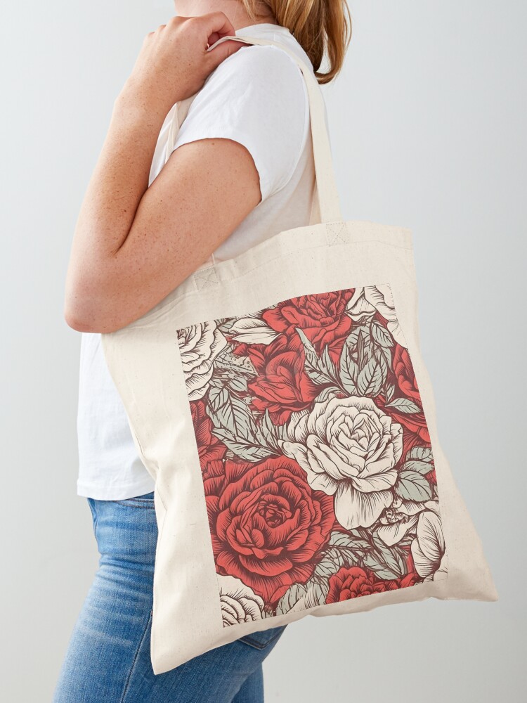 [JILLSTUART]★ROSELLA PATTERN TOTE BAG S 韓國Jillstuart Rosella Chilling Pattern Mini Tote & Cross