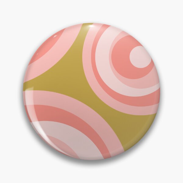 Item preview, Pink retro style circles designed and sold by BattaAnastasia.