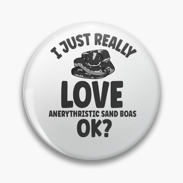 Item preview, I Just Really Love Anerythristic Sand Boas OK designed and sold by eternallygifted.