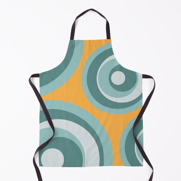 Item preview, Blue retro style circles designed and sold by BattaAnastasia.