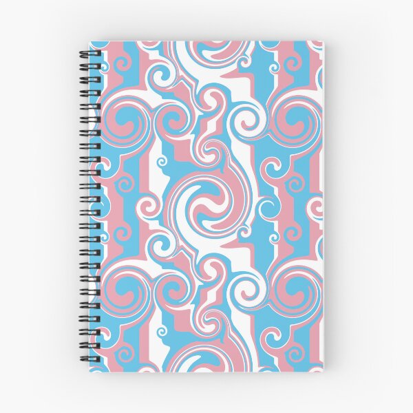 Item preview, Trans Pride Flag Swirl designed and sold by ksrogersdesigns.