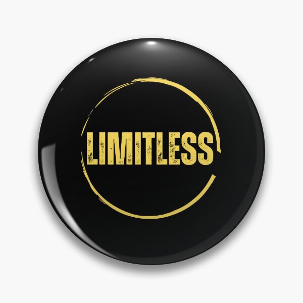 Item preview, Limitless Yellow Circle Motivation Unlimited Mindset designed and sold by hiunlimit.