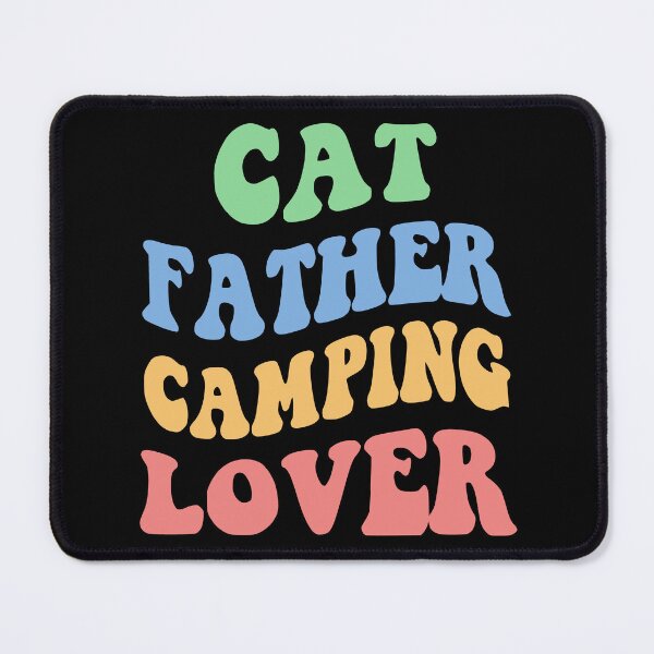 Item preview, Cat Father Camping Lover IV designed and sold by Lemon Pepper.
