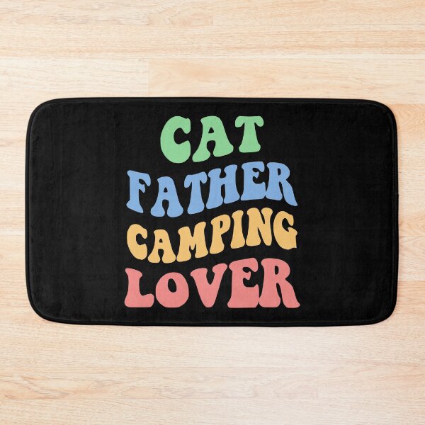 Item preview, Cat Father Camping Lover IV designed and sold by Lemon Pepper.