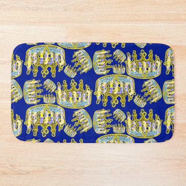 Item preview, KINGS CROWN DARK BLUE  designed and sold by GIVENGRACE.ART.