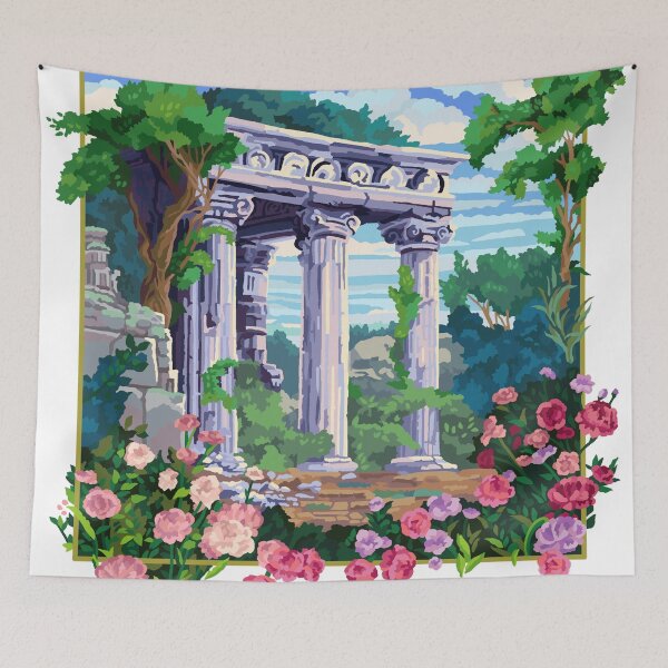 Item preview, Columns and Roses designed and sold by Slh69.