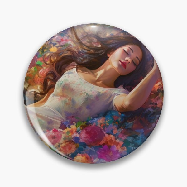 Item preview,  Sleeping beauty in the garden designed and sold by Red Witch Art.