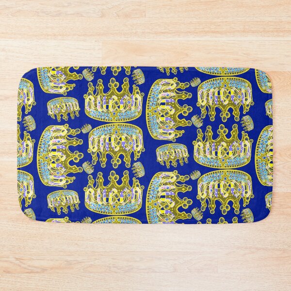 Item preview, QUEENS CROWN DARK BLUE  designed and sold by GIVENGRACE.ART.