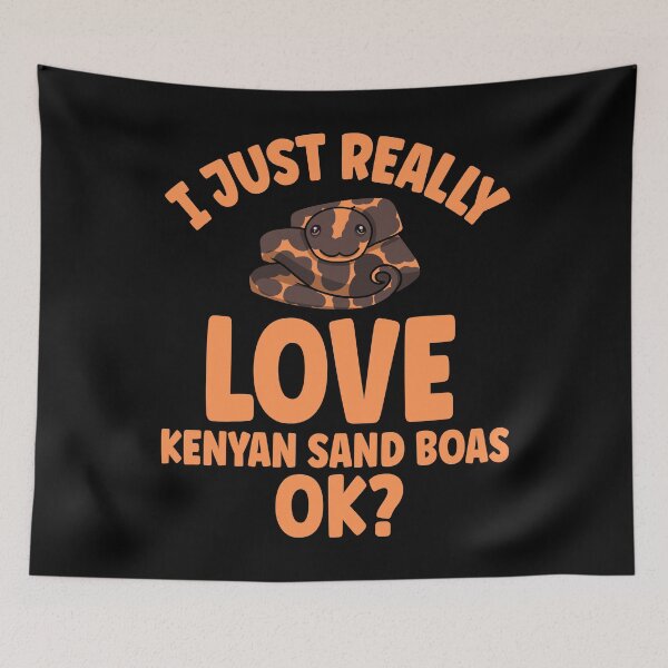Item preview, I Just Really Love Kenyan Sand Boas OK designed and sold by eternallygifted.
