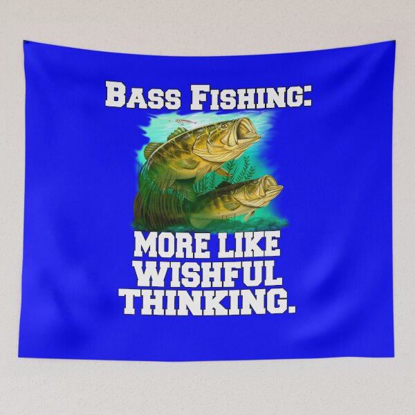 Item preview, Bass Fishing: More Like Wishful Thinking designed and sold by fantasticdesign.
