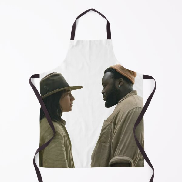 Item preview, Jim and Oluwande Teal Oranges Ship In Love Cute Romantic OFMD designed and sold by zoocuties.
