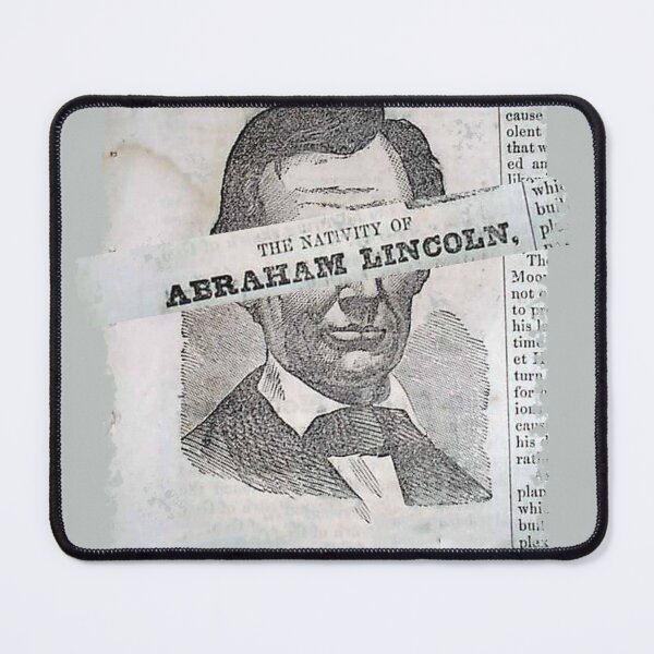 Item preview, Abraham Lincoln redacted newspaper, rare and vintage designed and sold by Jonny-pearcey.