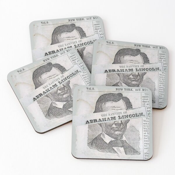 Item preview, Abraham Lincoln redacted newspaper, rare and vintage designed and sold by Jonny-pearcey.