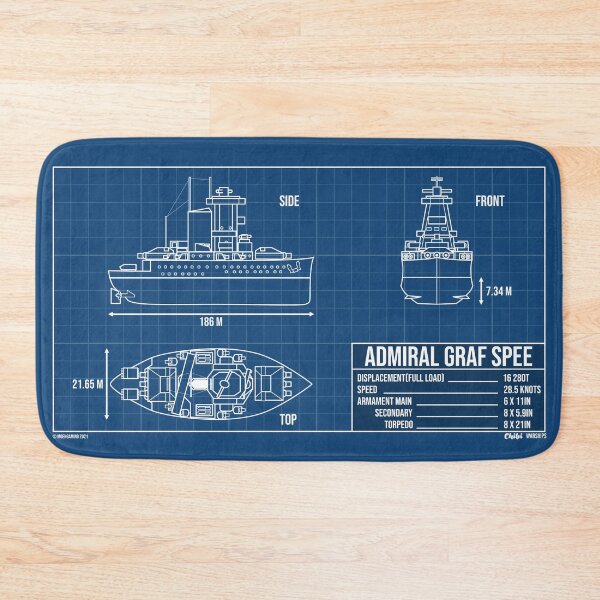 Item preview, Chibi Graf Spee Blueprint designed and sold by MoenGaming.