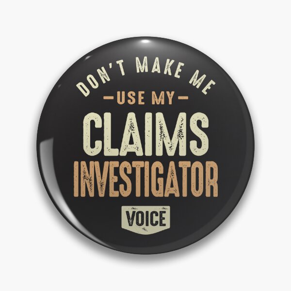 Item preview, Claims Investigator Voice  designed and sold by cidolopez.