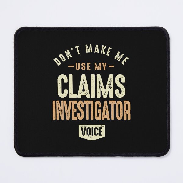 Item preview, Claims Investigator Voice designed and sold by cidolopez.