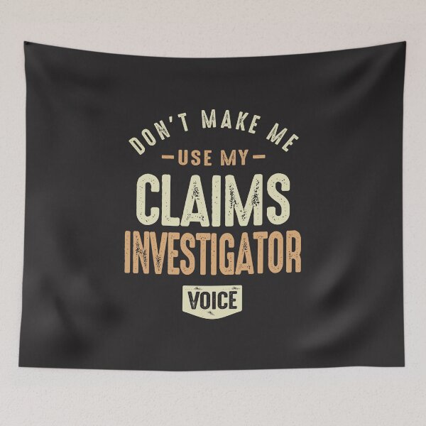 Item preview, Claims Investigator Voice  designed and sold by cidolopez.