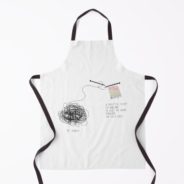 Item preview, Inspirational selfcare illustration on anxiety designed and sold by SooperYela.