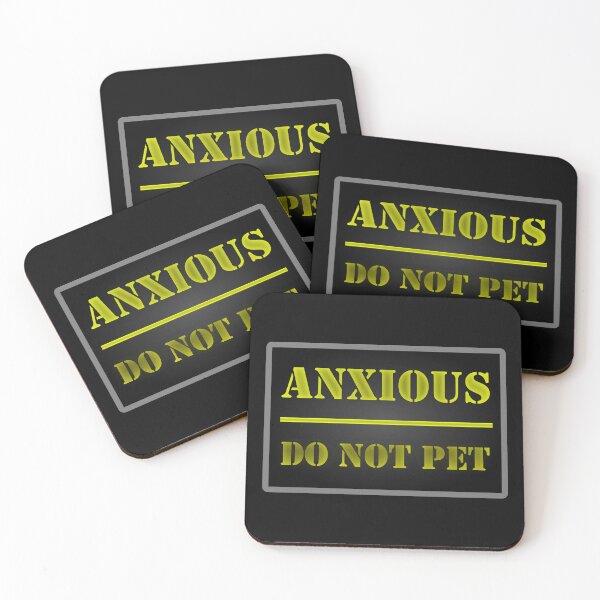 Item preview, Anxious: Do Not Pet designed and sold by banaslabs.