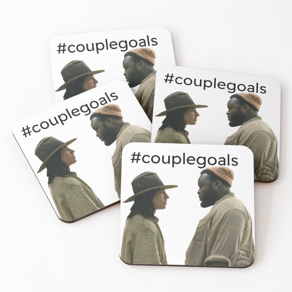 Item preview, #couplegoals Jim and Oluwande Romantic OFMD designed and sold by zoocuties.