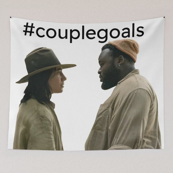 Item preview, #couplegoals Jim and Oluwande Romantic OFMD designed and sold by zoocuties.