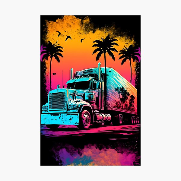 Keep On Truckin Wall Art for Sale | Redbubble