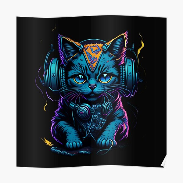 Galaxy S20 Cat DJ Cat Kitty Scratch Turntable Disco House Funk Music Case