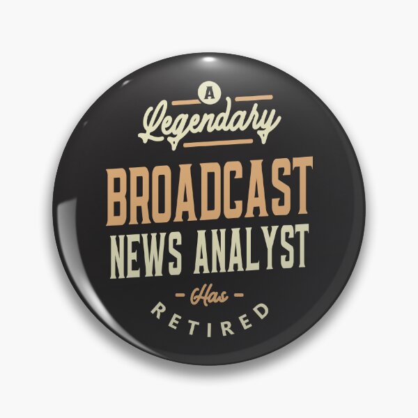 Item preview, Broadcast News Analyst - A Legend designed and sold by cidolopez.