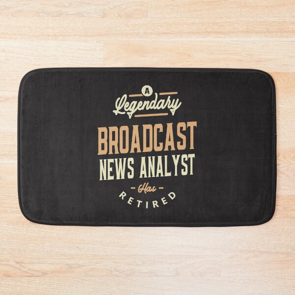 Item preview, Broadcast News Analyst - A Legend designed and sold by cidolopez.
