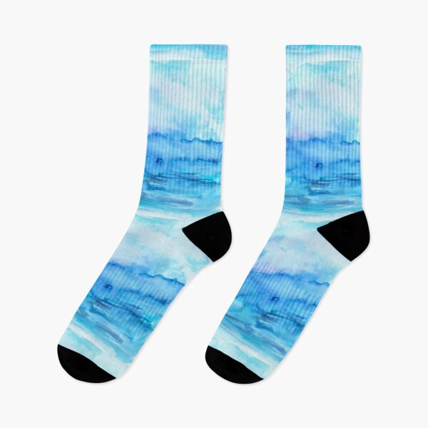 Item preview, Water sea abstract watercolor designed and sold by janianna.