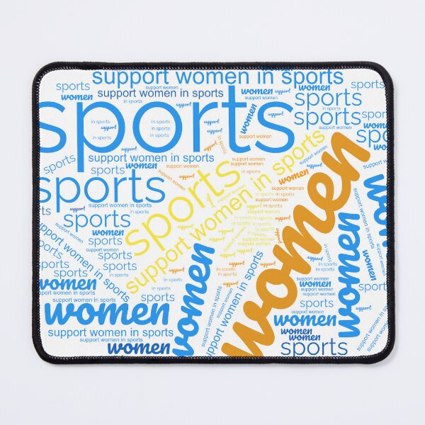 Item preview, support women in sports designed and sold by EmeraldeaArt.