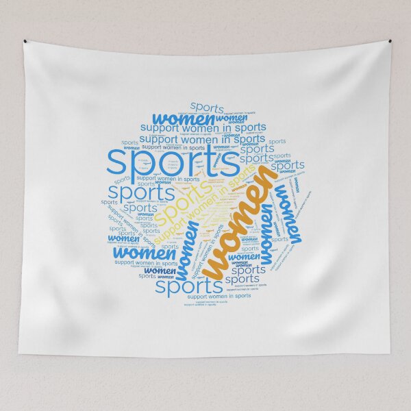 Item preview, support women in sports designed and sold by EmeraldeaArt.