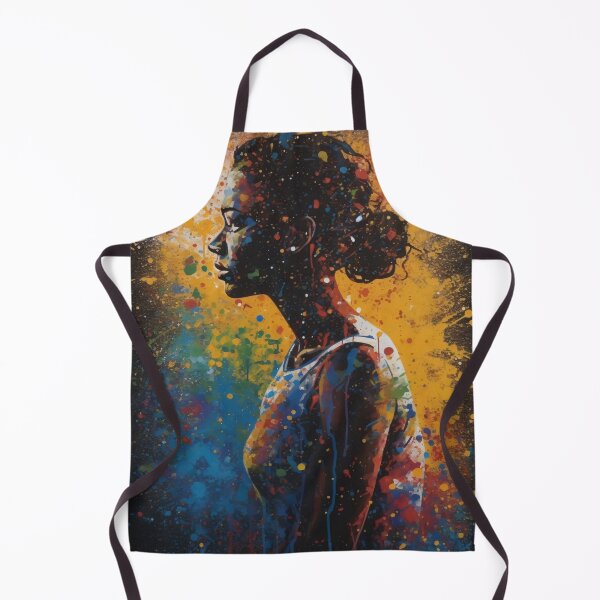 Aperçu de l'œuvre Splatter Paint Portraits créée et vendue par MidJourneymen.