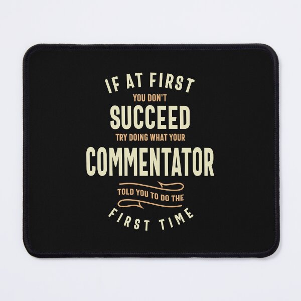Item preview, Listen to the Commentator designed and sold by cidolopez.