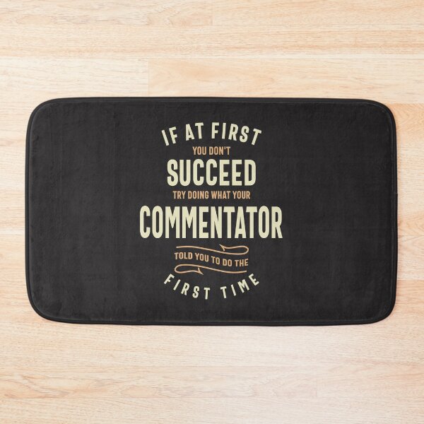 Item preview, Listen to the Commentator designed and sold by cidolopez.