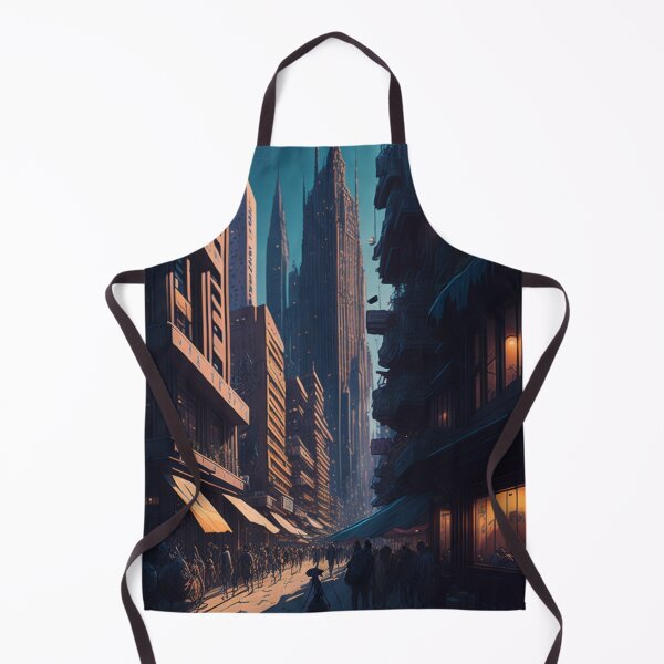 Item preview, Busy city anime landscape designed and sold by Aleksandar Boric.