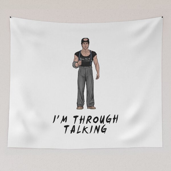 Item preview, I'm Through Talking 1987 designed and sold by Preserved Dragons.
