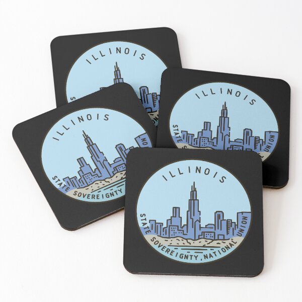 Item preview, Illinois state sovereignty national union  designed and sold by VintageRealm.
