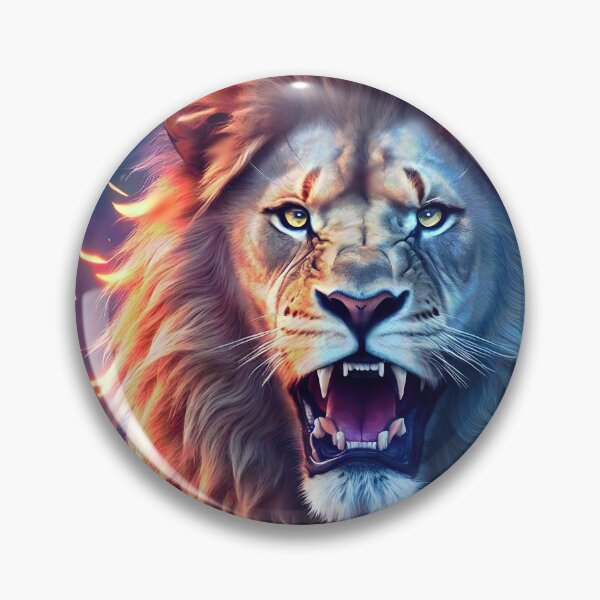 Item preview, Lion Roaring designed and sold by Inked-Attire.