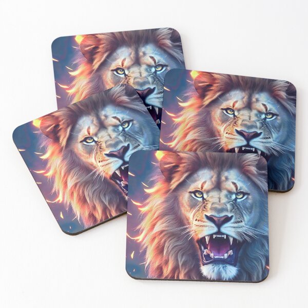 Item preview, Lion Roaring designed and sold by Inked-Attire.